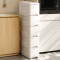 Slim Plastic Drawer kitchen Cabinet Storage Cabinet Storage Organizer Rack Rak Letak Barang Dapur kabinet dapur 收纳置物柜. 