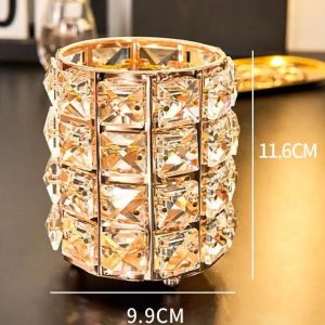 Spot Crystal tissue box Europe style Luxury Paper Towel Crystal Storage Box Home Supplies(SHIP IN 24H)