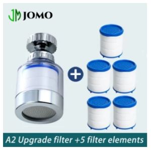 Pressurization Water Save Anti Splash 360° Rotatable Faucet Filter Household Kitchen Can Be Extended Rotary