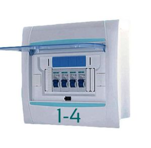 Box MCB 4 Group Kotak Transparan Listrik Grup