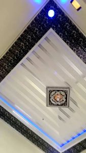ornament lampu plafon PVC 60 cm x 60 cm / ornament lampu plafon artistik