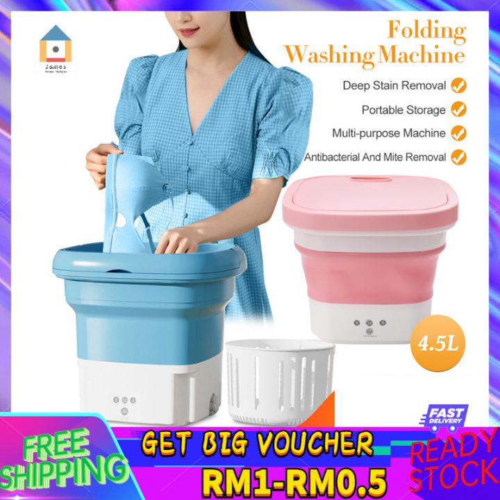 Compact 11.5L Washing & Drying Machine - Portable Laundry For Apartments, Dorms, Hotels