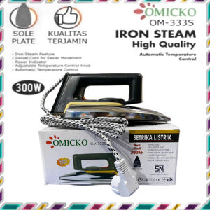 Setrika Listrik Omicko Om 333/Setrika Murah Dan Awet