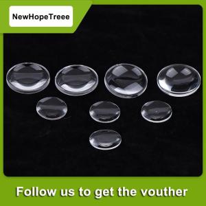 NewHopeTreee เลนส์อะคริลิค5pcs 25MM เส้นผ่านศูนย์กลาง37MM Plano เลนส์นูน VR glasses