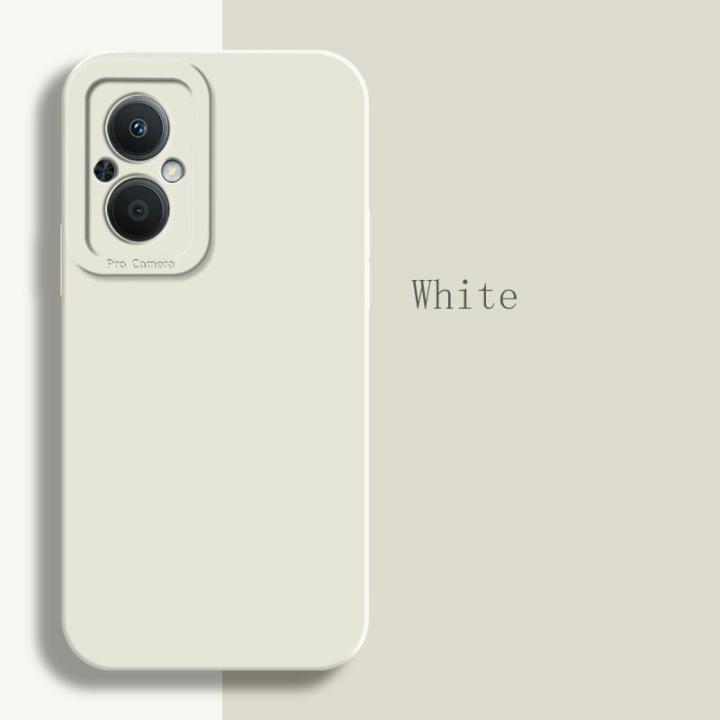 เคส OPPO Reno7Z 5G Case ซอฟต์ซิลิคอนคุณภาพสูง กันกระแทกขอบสี่เหลี่ยม ...
