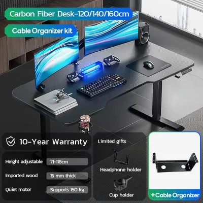 Xpanse Electric standing desk Smart office table Adjustable lifting study table working desk white table Helps relieve fatigue