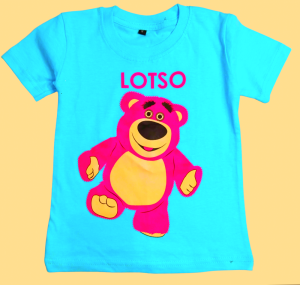 Baju Kaos Anak Atasan Perempuan Motif Kuromi With Alanes Happy Time 1-10 Tahun