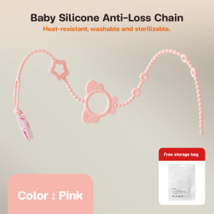 Soother Nipple Shield Clip Anti Lost Baby Pacifier Chain Baby Teether Toy Puting Tali Chain