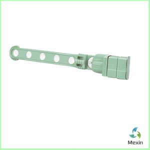 Mexin  ราวตากผ้าล๊อคกับกรอบหน้าต่างติดตั้งง่าย