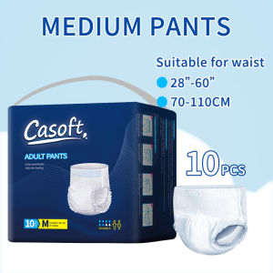 【Free Shipping】BGVP 30/50PCS Adult Diaper For Senior 10pcs/1pack Adult Diaper Pull-ups Pants Disposable Diapers Large For Senior M/L/XL Women Elderly Men Soft Comfort BUY 1 TAKE 2 Sale