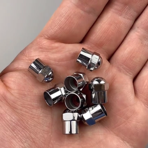 20/50ชิ้นฝาวาล์วยางรถยนต์ชุบโครเมี่ยมฝาครอบกันฝุ่นฝาครอบวาล์วแต่งยางจักรยานรถจักรยานยนต์