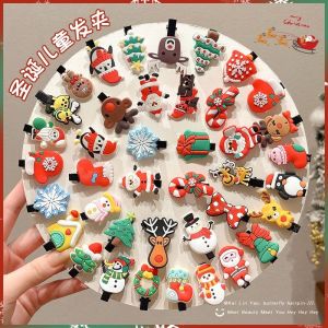 【VanHariacc】กิ๊บรูปคริสต์มาสน่ารักสำหรับเด็ก อุปกรณ์แต่งผมดีไซน์เรียบหรู