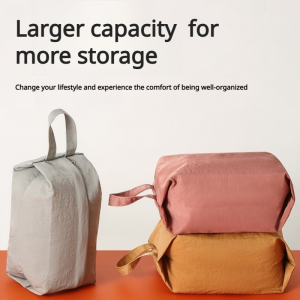 Sanitary handheld organizer bag for toiletries travel stationery and more