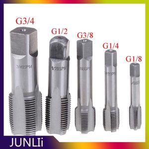 JUNLIi G1 8 1 4 3 8 1 2 3 4 hss เรียวท่อเครื่องมือตัดเกลียวโลหะ