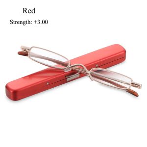 INNEED Light Weight Metal Frame  Small Vision Care Resin Lens Reading Glasses Eyewear
