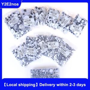 【Local shipping】 Self-adhesive mixed eyes for toys doll googly wiggly eyes diy accessories