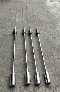 ANTENNA STAINLESS CAPSULE SPIRAL WITH SPRING DETACHABLE #80 69 INCHES