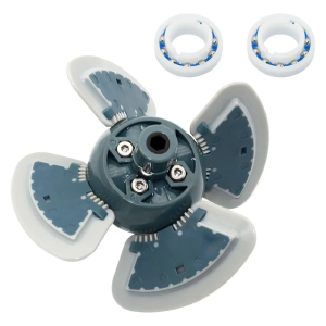 Double Roller Pool Cleaner Motor Assembly Replacement Plastic Texture Suitable for MX6 MX8 Models Rubber Component