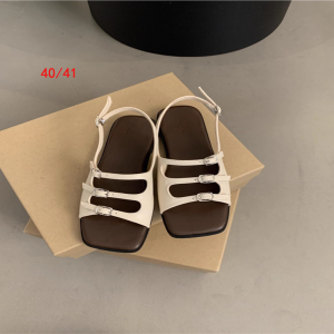 1 Pair Fashion Casual Women Sandals Open Toed Summer Comfortable Breathable Soft Soled Flat Sandals Lightweight Slippers