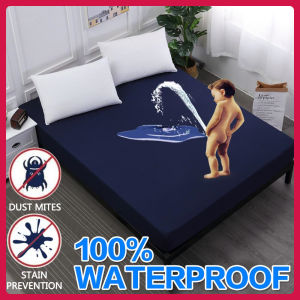 Bed Sheet Mattress Cover Waterproof Mattress Protector Fitted Sheet Bed Topper Hypoallergenic Fitted Sheet Single Full Queen King Sizes