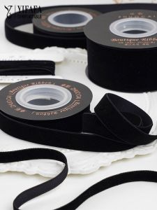 YIFAFA Velvet Ribbon Butterfly Knot Christmas Gift Decoration Silk Ribbon Swan Velvet Gift Box Packaging Velvet