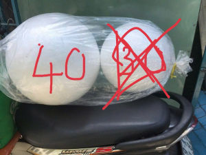 Banh Xốp Đường Kính 40cm Giá Bán 1banh