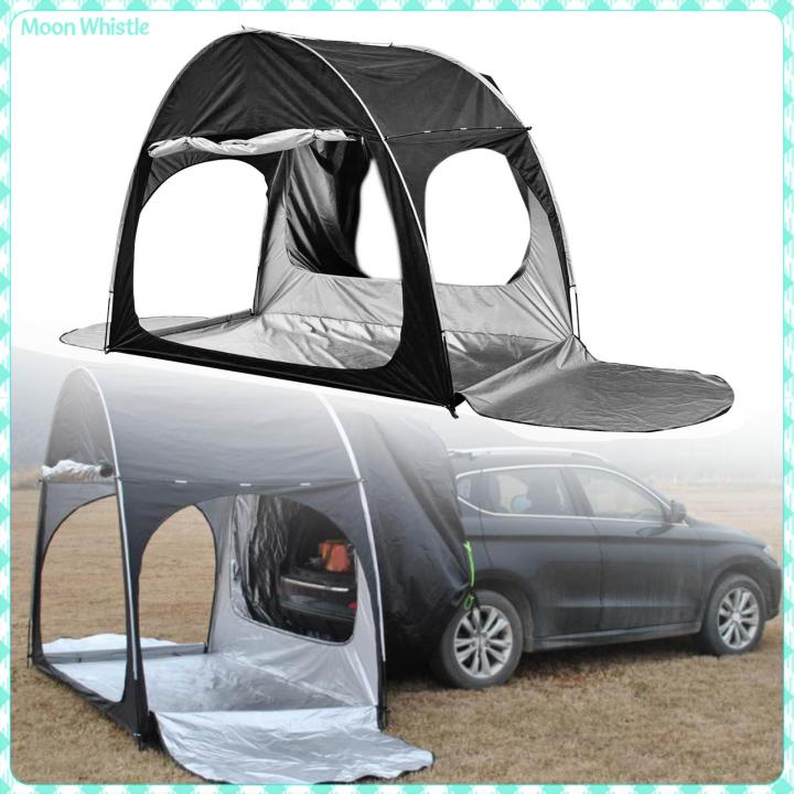 Moon Whistle Car Trunk Rear Tent Canopy, Camping Awning Trailer