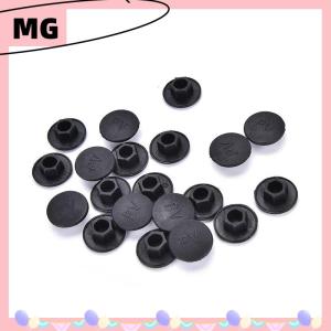 【Magical House】[ New Hot Fashion] 20PCS Black Hex Socket Allen Bolt Screw Nut Hexagon Head Cover Cap Protector