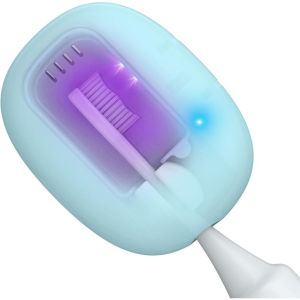 [SG] Toothbrush UV Sanitizer Case Rechargeable UVC Portable Travel Disinfection Sterilizer Holder