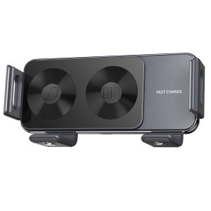 Fold Phone Car Holder For Samsung Galaxy Z Fold 5 4 3 S24 Ultra S23 Ultra S22 5G S21 Note 20 10 9 Z Flip 5 4 Wireless Car Charger Automatic Car Holder Mount For iPhone 15 14 13 12 11 Pro max XS XIAOMI Google Pixel HUAWEI Fast Charging Stand