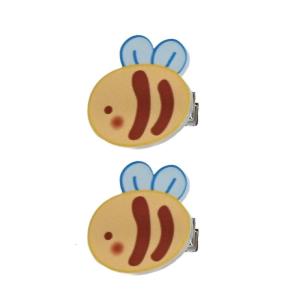 2pcs Whimsical Honeybee Hairpin Practical Acrylic Hair Clip Fashion Hair Accessories For Children Women Daily Styling