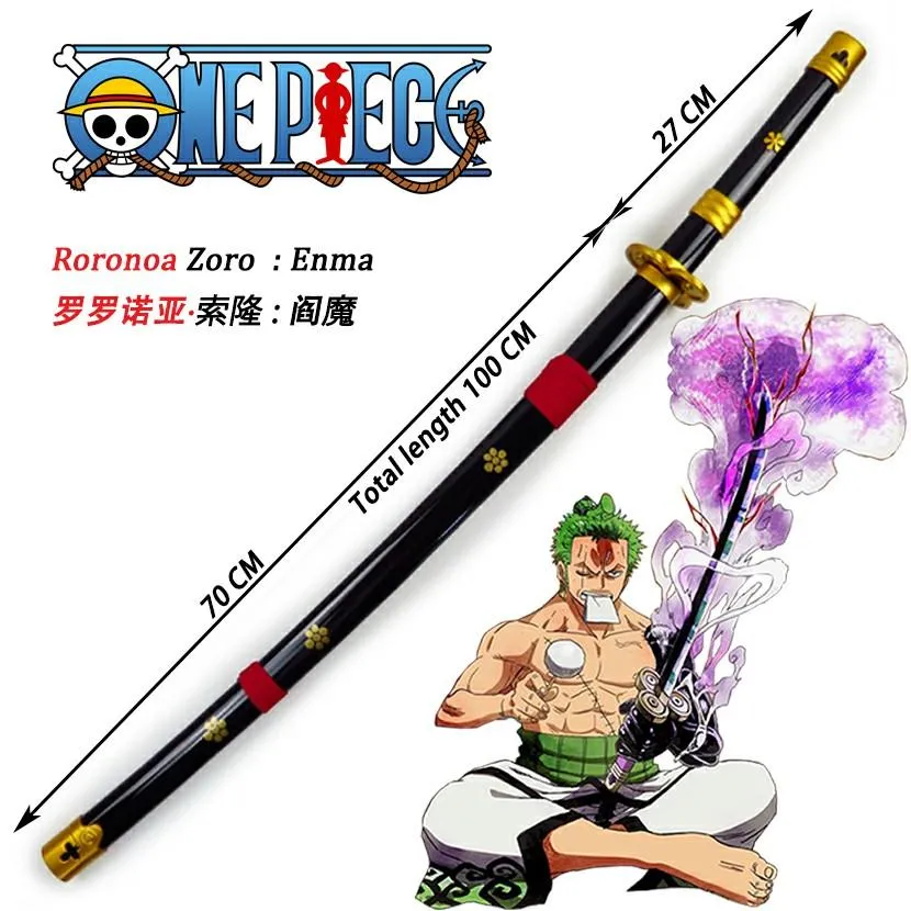 Katana Zoro Roronoa Enma - One Piece 90cm Cosplay