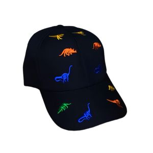 Topi Baseball Anak Karakter Dinosaurus Free Bordir Nama/Topi Anak Costum Nama