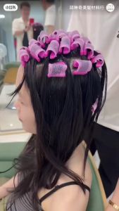 QQ Trace-Free Root Perm Rods Invisible Root Perm Tools for Volume Durable Non-Slip Professional Hair Styling Rods