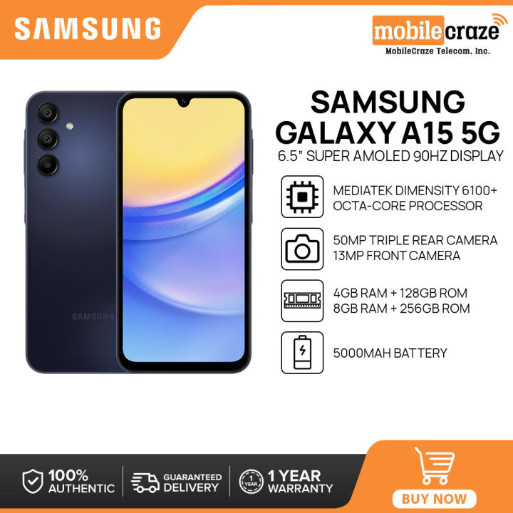 Samsung Galaxy A15: Samsung Galaxy A15 5G with 5000 mAh battery