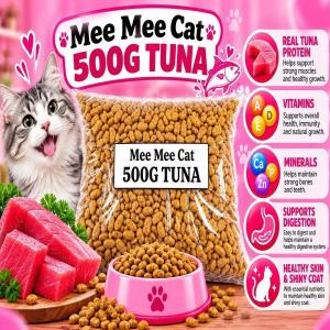1kg Goodest MeeMee Dry Food Crunchy Kibble Tuna Chicken Flavor Mee Mee All Breeds Adult Cat Cats