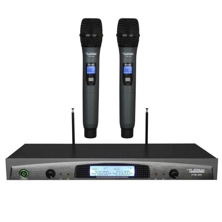 PLATINUM PTW 300S WIRELESS MICROPHONE Lazada PH