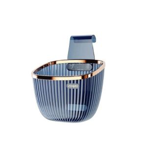 Retouch Homes Crystal Hanging Basket Bathroom and Kitchen Multi-functional Wall Hanging Transparent Storage Boxes KC139