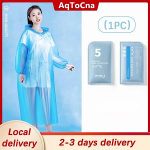 [COD] AqToCna Ship within 24 hours Portable Thickened Raincoat Travel Outdoor Rainwear Waterproof Women And Men Disposable Camping Rain Cover Travel Supplies