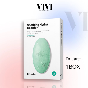 Dr. Jart+ Water Jet Soothing Hydra Solution Facial Mask,Dr Jart+ 5PCS Capsule Water Jet Deep Vital Hydra Solution sheet Mask Set