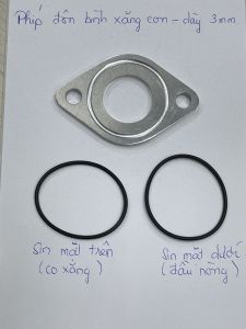 Phíp xăng Phíp đôn bình xăng con dày 3 mm sử dụng cho tất cả các loại bình xăng.