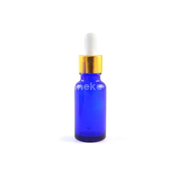 READY BOTOL PIPET UKURAN 20ML-BOTOL SERUM BIRU 20ML - RING GOLD