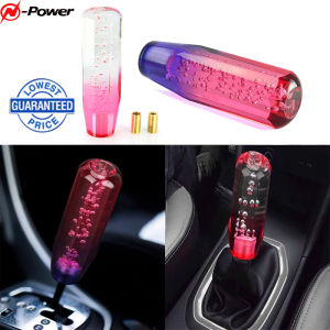 [In Stock] N-Power Universal Crystal Octangle AT/MT Car Shift Knob Automobile Gear Stick Shifter Lever Head