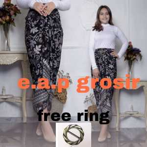 Rok Lilit Bawahan Kebaya Modern Batik Serut Rok Wanita Remaja Pesta Kondangan-e.a.p grosir