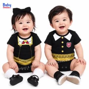 Spy x Family Anya Damian Baby Onesie Cotton Bodysuit Romper 0-12 Months Baby Boy Girl Clothes Gift