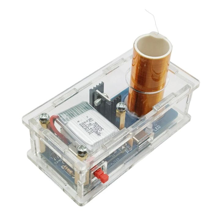 【Great Selection】 Diy Mini Tesla Coil Module Rechargeable Arc Generator ... Circuit Diagram