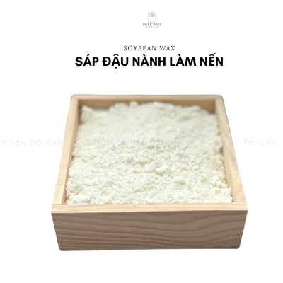 Sáp đậu nành làm nến thơm thiên nhiên Soya wax dạng vảy