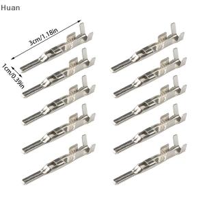 🎄【Special price】Huan 10ชิ้น2.8มมรถ ECU ทองเหลืองจีบขั้วลวด FCI เข็มขนาดใหญ่สำหรับเชื่อมต่อ DJ627-2.8A DJ616A-2.8 x 0.8B