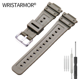 Resin strap pin buckle watch accessories for Casio G-SHOCK DW5600 6900 GW-5000 M5610 sports waterproof silicone strap mens ladi