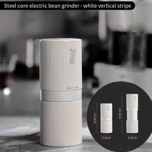 BINCOO Coffee Electric Grinder Steel Core Coffee Bean Grinder Home Small Portable for Office Outdoor and Travel